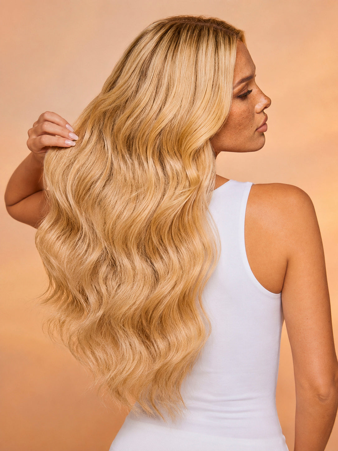 613 Blonde Aloha Body Wave – Tape-In Extensions