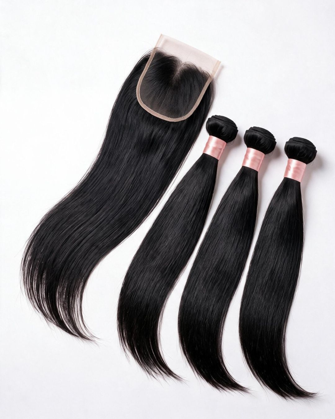 Island Straight 5×5 Closure Bundle Package